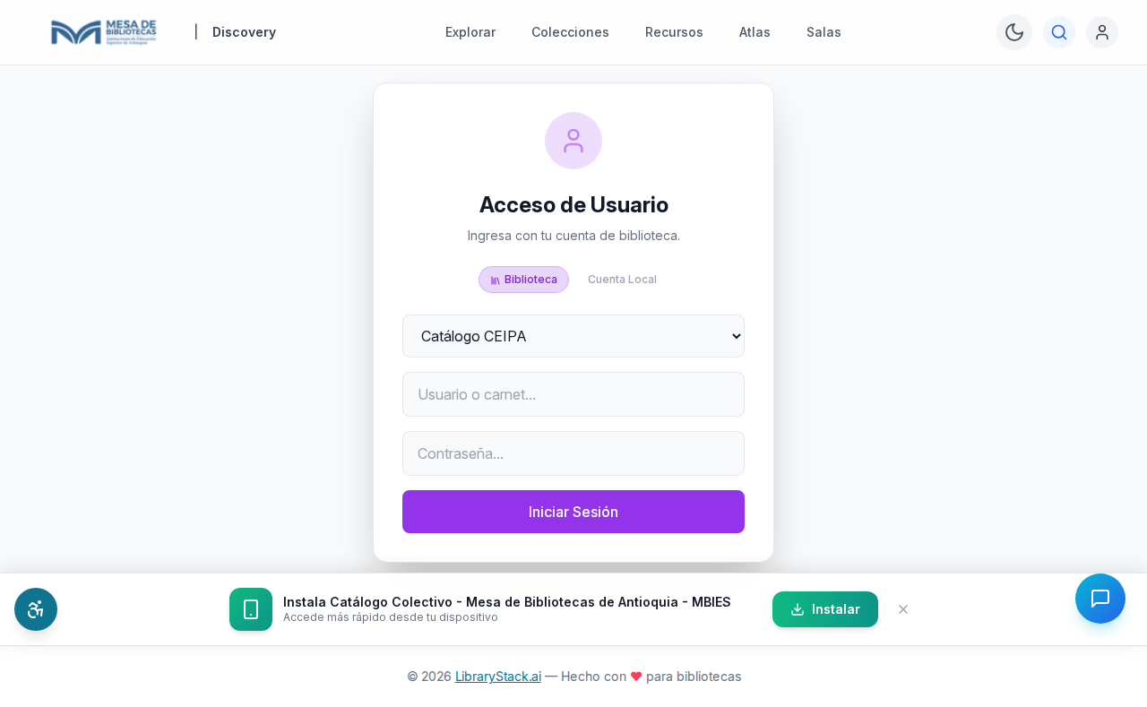 Login inicial